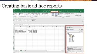 Creating Basic Ad Hoc Reports in Smart View [upl. by Rust]