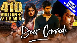 Dear Comrade 2020 New Released Hindi Dubbed Full Movie  Vijay Devarakonda Rashmika Shruti [upl. by Latsyrd987]