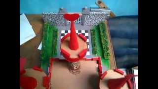 Maqueta Castillo de la Reina Roja [upl. by Sennahoj]