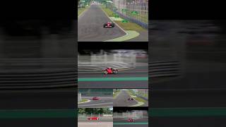 F1 Car vs Bike vs Enzo vs F430  Monza Showdown 🏁 [upl. by Ennayar226]