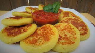 Tortitas De Papa Rellenas Fáciles Económicas Y Deliciosas [upl. by Atrim]