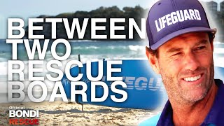 Between 2 Rescue Boards  Hoppo  Bondi Rescue S12 [upl. by Braca]