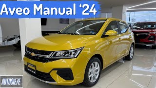 Chevrolet Aveo MANUAL 2024 Diferencias vs LT Plus  AUTOSIE7E [upl. by Aracat]